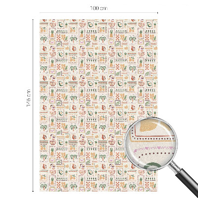 Pellicola per vetri privacy Modelli folcloristici