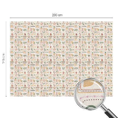 Pellicola per vetri privacy Modelli folcloristici