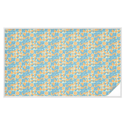 Pellicola decorativa per vetri Agrumi di pesce