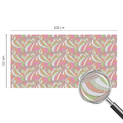 Pellicola adesiva effetto vetrata colorata Zigzag colorato