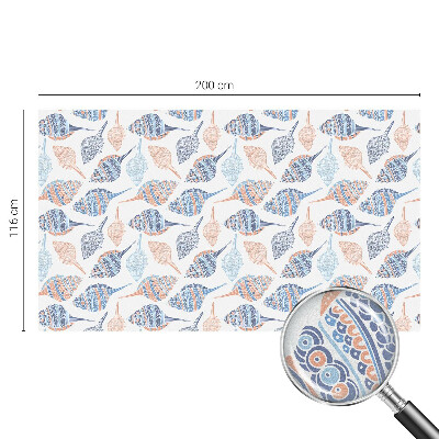 Pellicola decorativa per vetri conchiglie marine