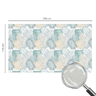 Pellicola per vetri effetto ghiaccio colorato Mosaico astratto