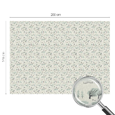 Pellicola per vetri privacy Un villaggio idilliaco