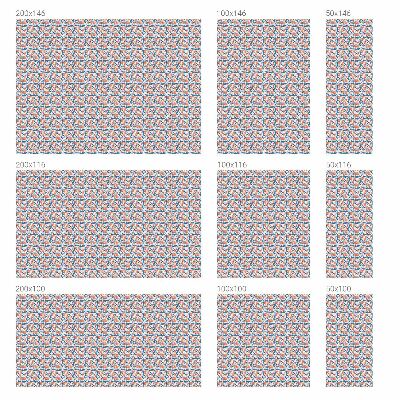 Pellicola per vetri effetto vetrata Una festa floreale