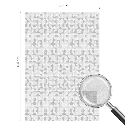 Pellicola per vetri effetto ghiaccio colorato Motivi geometrici