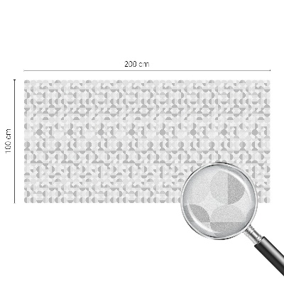 Pellicola per vetri effetto ghiaccio colorato Motivi geometrici