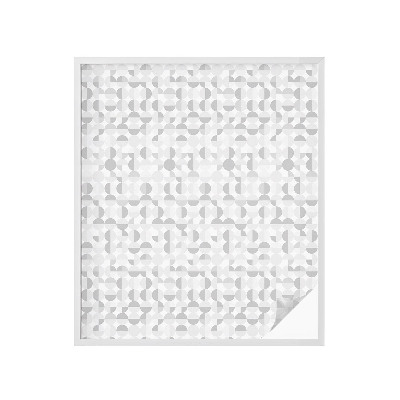 Pellicola per vetri effetto ghiaccio colorato Motivi geometrici