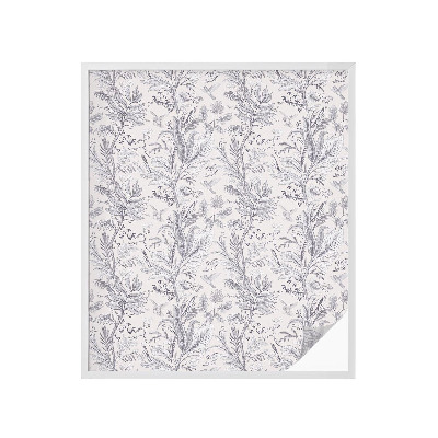 Pellicola per vetri privacy Foglie e farfalle