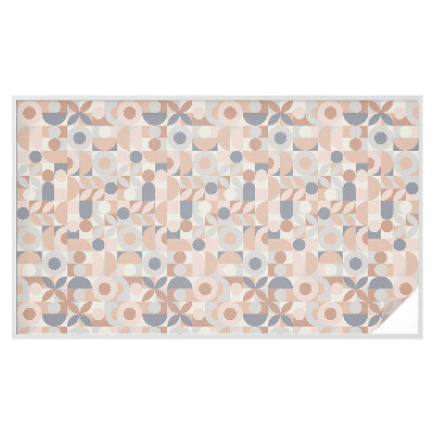 Pellicola per vetri effetto vetrata Mosaico astratto