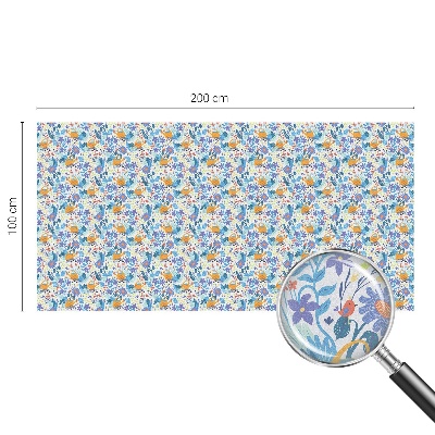 Pellicola per vetri privacy Motivo vegetale