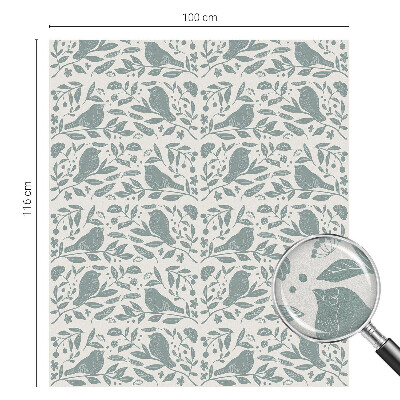 Pellicola decorativa per vetri Motivo dell'uccello