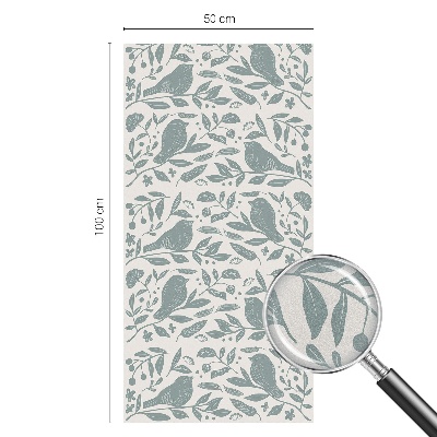 Pellicola decorativa per vetri Motivo dell'uccello