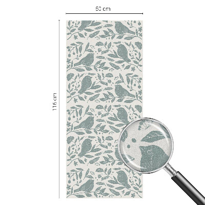 Pellicola decorativa per vetri Motivo dell'uccello