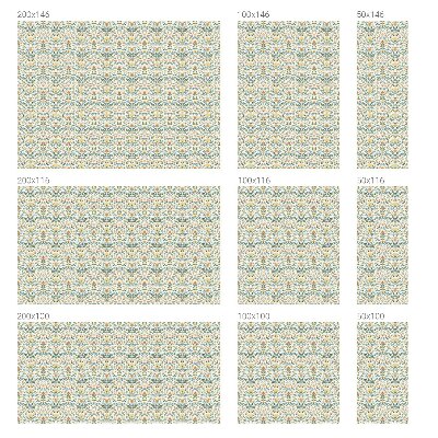 Pellicola per vetri privacy Simmetria floreale