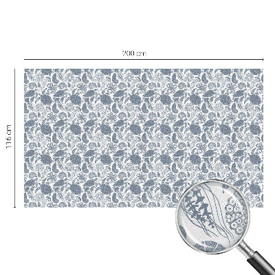 Pellicola adesiva effetto vetrata colorata vita oceanica