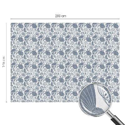 Pellicola adesiva effetto vetrata colorata vita oceanica