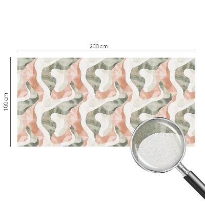 Pellicola decorativa per vetri Onde colorate