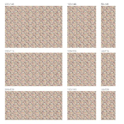 Pellicola per vetri effetto ghiaccio colorato Modello forestale