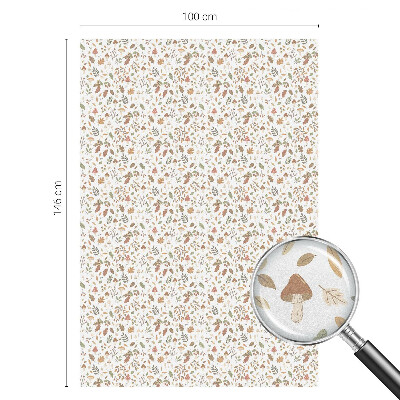 Pellicola per vetri effetto vetrata Modelli autunnali