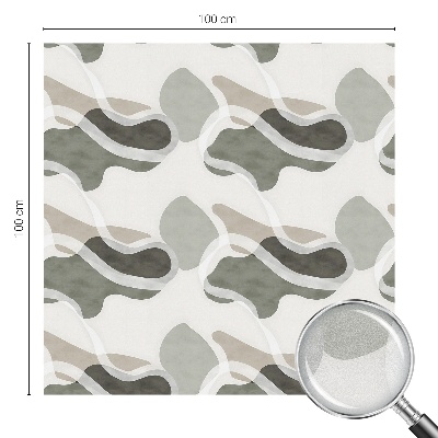 Pellicola decorativa per vetri Modello organico