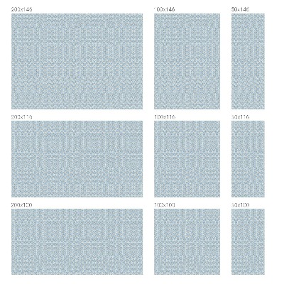 Pellicola decorativa per vetri onde giapponesi
