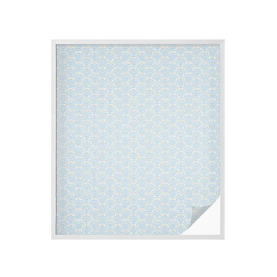 Pellicola decorativa per vetri onde giapponesi