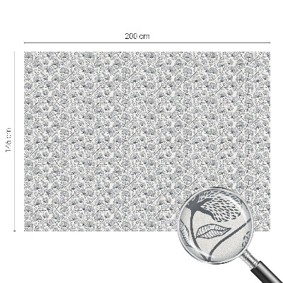 Pellicola per vetri effetto vetrata Motivo botanico