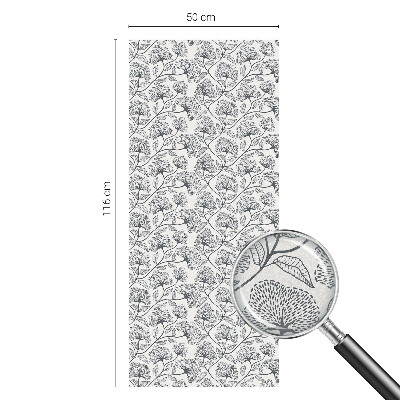 Pellicola per vetri effetto vetrata Motivo botanico