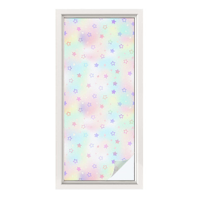 Pellicola per vetri privacy Motivi arcobaleno