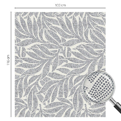 Pellicola adesiva effetto vetrata colorata Cadute di foglie