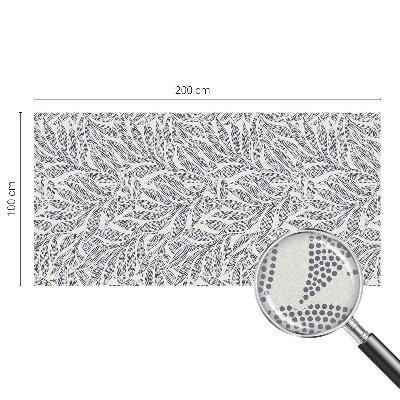 Pellicola adesiva effetto vetrata colorata Cadute di foglie