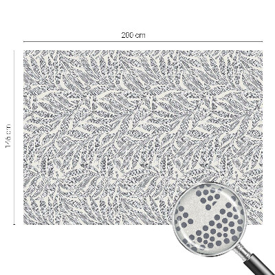 Pellicola adesiva effetto vetrata colorata Cadute di foglie