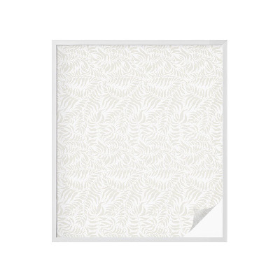 Pellicola per vetri effetto vetrata Eleganza frondosa