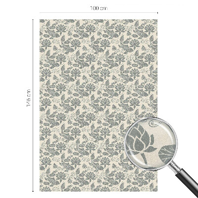 Pellicola decorativa per vetri modello orientale