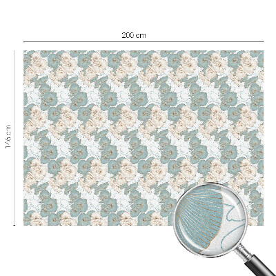 Pellicola per vetri privacy Fiori delicati