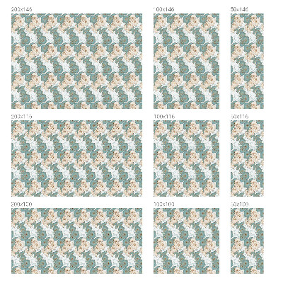 Pellicola per vetri privacy Fiori delicati