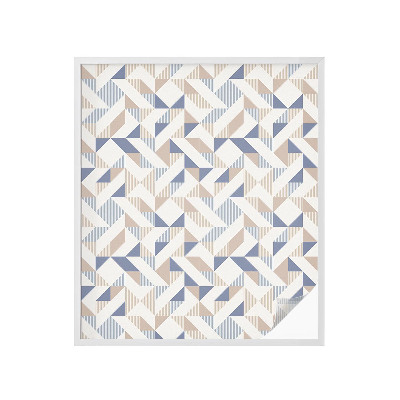 Pellicola per vetri effetto ghiaccio colorato Motivi geometrici