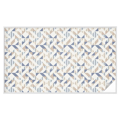 Pellicola per vetri effetto ghiaccio colorato Motivi geometrici