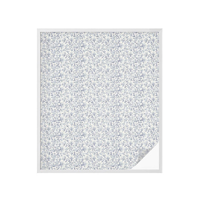 Pellicola adesiva effetto vetrata colorata Motivo floreale