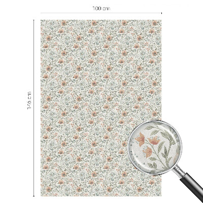 Pellicola decorativa per vetri Motivo floreale