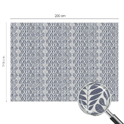 Pellicola adesiva effetto vetrata colorata Foglie modellate