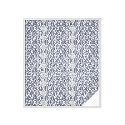 Pellicola adesiva effetto vetrata colorata Foglie modellate