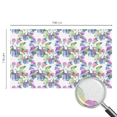 Pellicola per vetri effetto vetrata Astrazione colorata