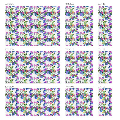 Pellicola per vetri effetto vetrata Astrazione colorata