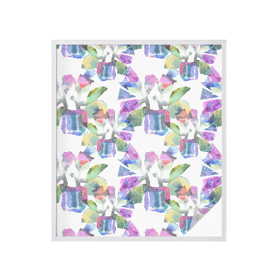 Pellicola per vetri effetto vetrata Astrazione colorata