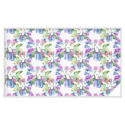 Pellicola per vetri effetto vetrata Astrazione colorata