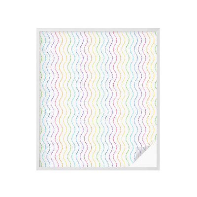 Pellicola decorativa per vetri Linee arcobaleno