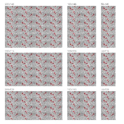 Pellicola decorativa per vetri Motivo ondulato