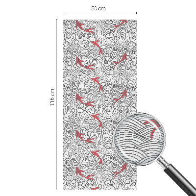 Pellicola decorativa per vetri Motivo ondulato