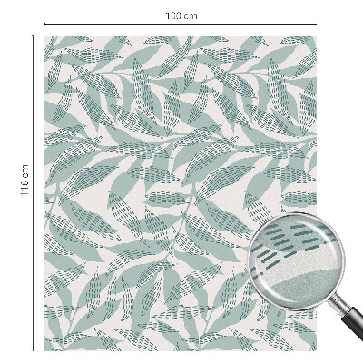 Pellicola per vetri privacy Foglie verdi